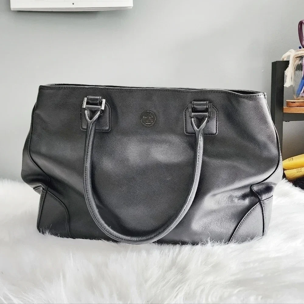 Tory Burch Hudson Bay Robinson Leather Tote